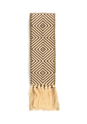 Valentino Garavani Antibes fringed scarf - Neutrals