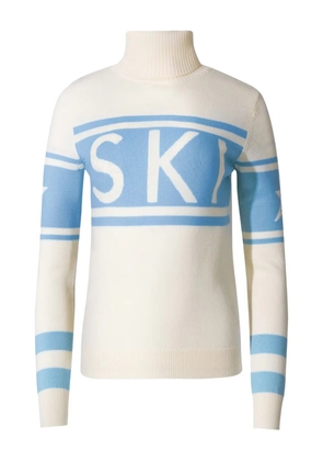 Perfect Moment ski intarsia roll-neck knitwear - Neutrals