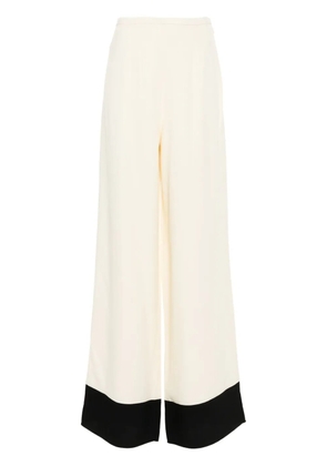 Taller Marmo Marlene Corniche palazzo trousers - White