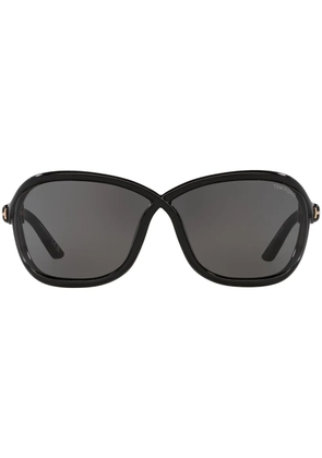 TOM FORD Eyewear Fernanda oversized-frame sunglasses - Black