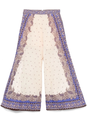 ZIMMERMANN Maxine trousers - Neutrals