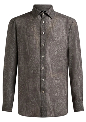 ETRO paisley-print shirt - Black