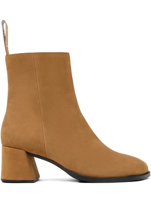 Camper Kora block-heel ankle boots - Brown