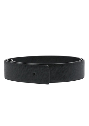 Prada leather belt strap - Black