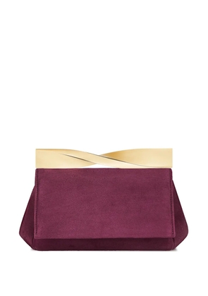 Aquazzura Mini Twist clutch bag - Red