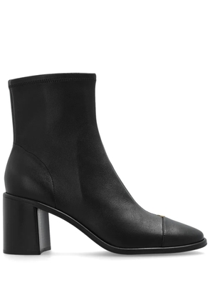 Tory Burch 70mm appliqué-logo boots - Black