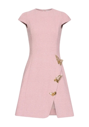 Oscar de la Renta tweed dress - Pink