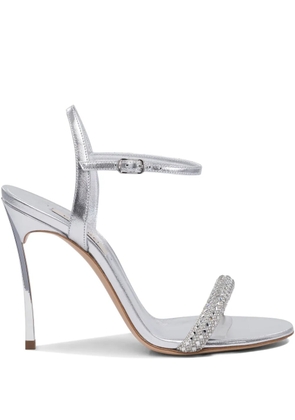 Casadei crystal-embellished sandals - Silver