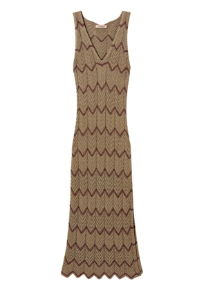TWINSET knitted dress - Brown