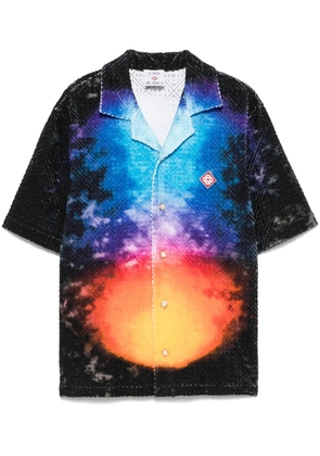 Casablanca monogram shirt - Blue