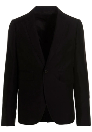 SAPIO peak lapels blazer - Black