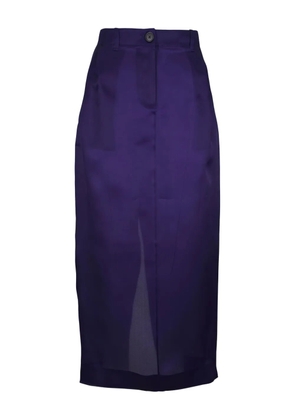 KHAITE Lucian skirt - Purple