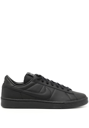 Black Comme Des Garçons x Nike lace-up leather sneakers