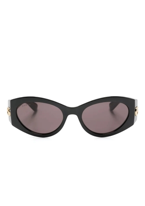 Gucci Eyewear Double G cat-eye sunglasses - Black