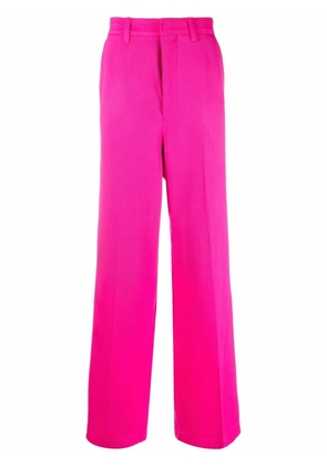 AMI Paris wide-leg tailored trousers - Pink