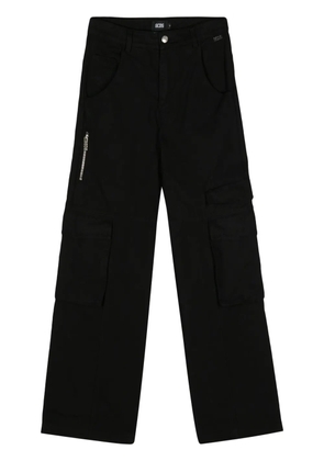 GCDS Ultracargo wide-leg trousers - Black