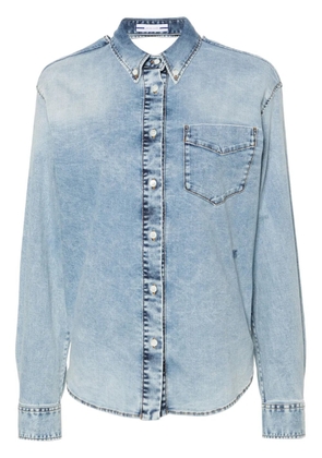 Jacob Cohën twisted denim shirt - Blue