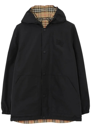 Burberry reversible check jacket - Black