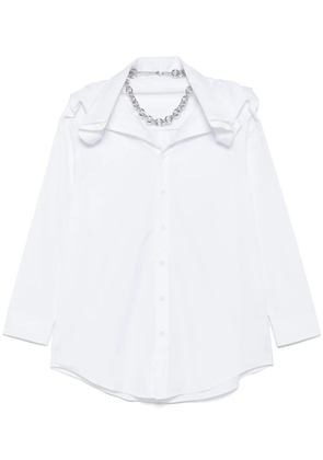 Y/Project shirt mini dress - White