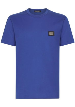 Dolce & Gabbana DG Essentials crew-neck T-shirt - Blue