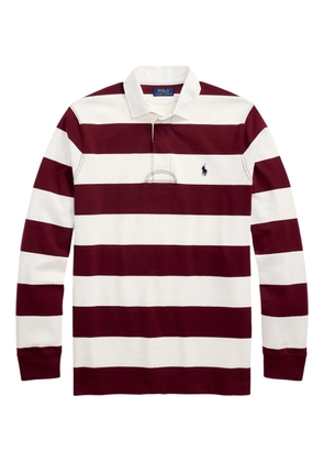 Polo Ralph Lauren striped long-sleeve polo shirt - Red