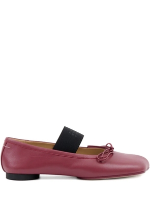 MM6 Maison Margiela Anatomic ballerinas - Red