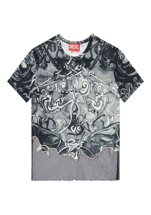 Diesel T-Inlay T-Shirt - Black