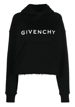 Givenchy cotton logo-print hoodie - Black