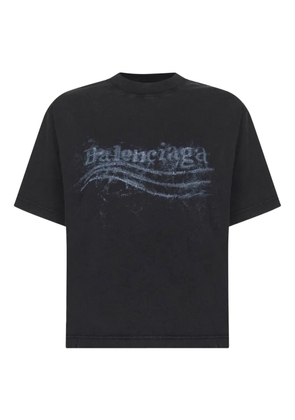 Balenciaga Crayon Political T-shirt - Black