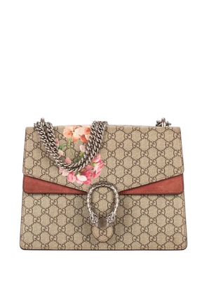 Gucci Pre-Owned GG-pattern chain shoulder bag - Neutrals