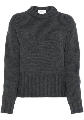 Alexander McQueen crew-neck sweater - Grey