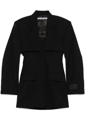 Alexander Wang layered mini dress - Black