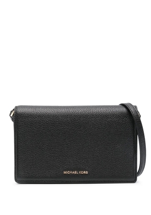 Michael Kors medium Jet Set leather cross body bag - Black
