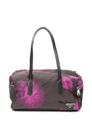 Prada Pre-Owned Zip Boston bag - Grey