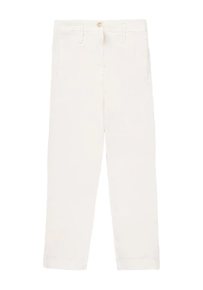 Cruna Daisy button detail trousers - Neutrals