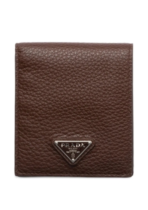 Prada leather wallet - Brown