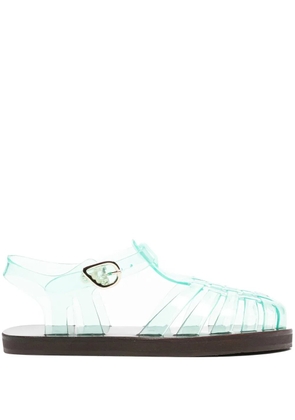 Ancient Greek Sandals Homeria Jelly flat sandals - Green