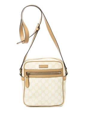 Gucci Pre-Owned logo pattern cross body cross body bag - Neutrals