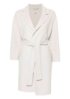 'S Max Mara belted wool coat - Grey