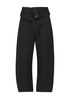 JW Anderson fold-over trousers - Black