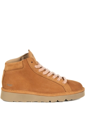 PANCHIC high-top platform boots - Brown