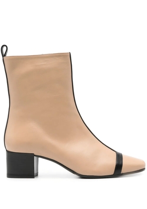 Carel Paris Audrey 40mm leather ankle boots - Neutrals