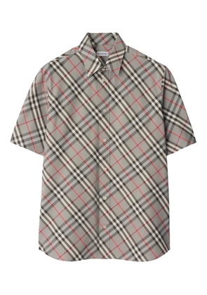 Burberry checked shirt - Grey