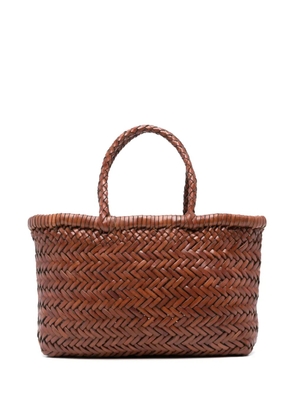 DRAGON DIFFUSION Mini Flat Gora tote bag - Brown