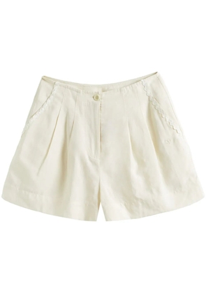 Chinti & Parker wide-leg shorts - Neutrals