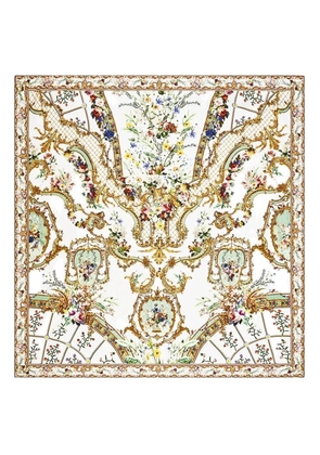 Camilla Dressing Room Drama scarf - White