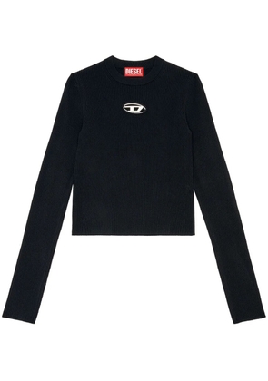 Diesel A-Valari long-sleeved T-shirt - Black