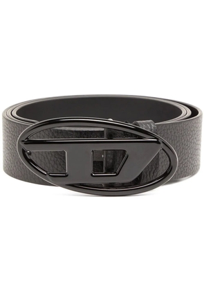Diesel B-1dr logo-buckle belt - Black