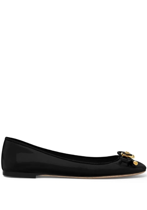 Versace Opera Bow ballet flats - Black