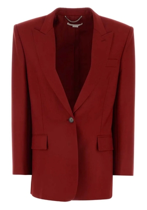 Stella McCartney wool oversize blazer - Red